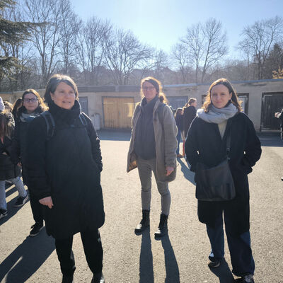 Bild vergrößern: Exkursion mit Hélène Laurain