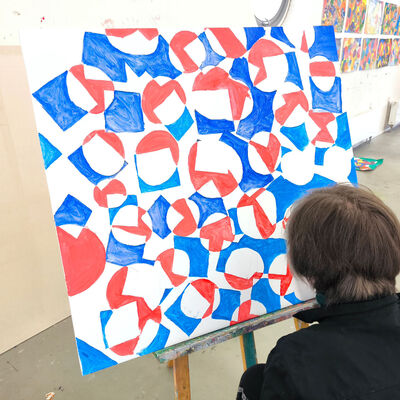 Bild vergr&ouml;&szlig;ern: 2025-09 Sek ASchweitzer Malerei (2)