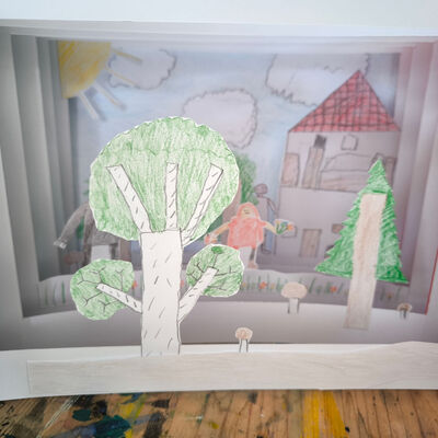 Bild vergr&ouml;&szlig;ern: 2025-11 GS Montessori Pr&auml;sentation Tunnelbuch (6)