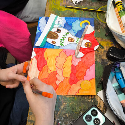 Bild vergr&ouml;&szlig;ern: 2026-01 Sek Burgschule Buchkunst (3)